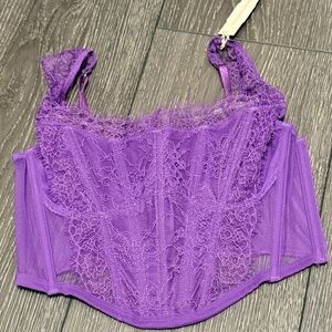 Victoria's Secret dream angels purple corset